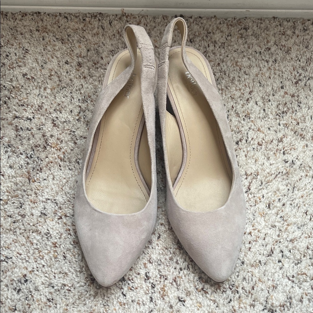 Botkier Taupe Slingback Heels